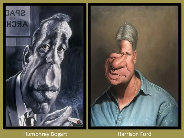 Humphrey Bogart Harrison Ford