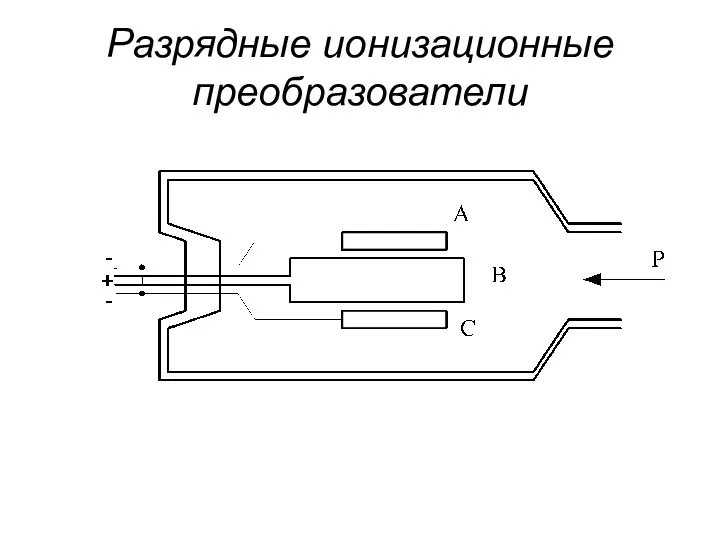 Разрядные ионизационные преобразователи