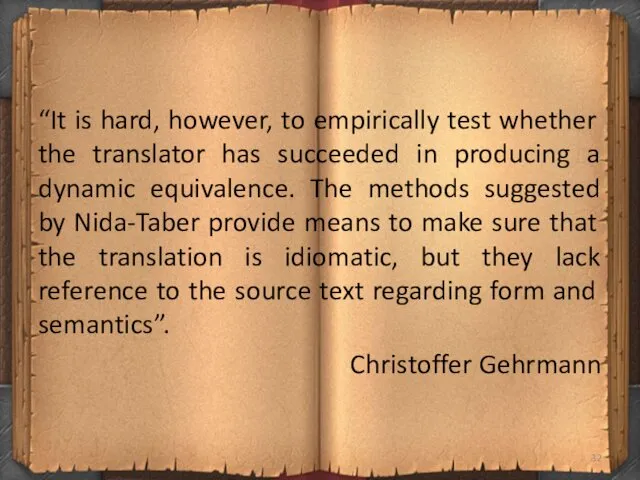 “It is hard, however, to empirically test whether the translator