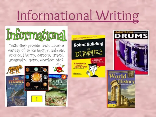 Informational Writing