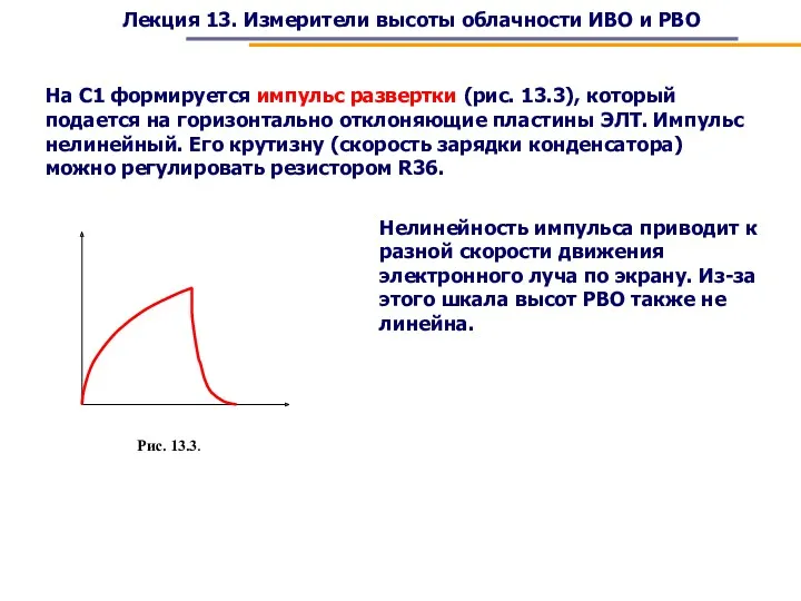 Лекция 13. Измерители высоты облачности ИВО и РВО На С1