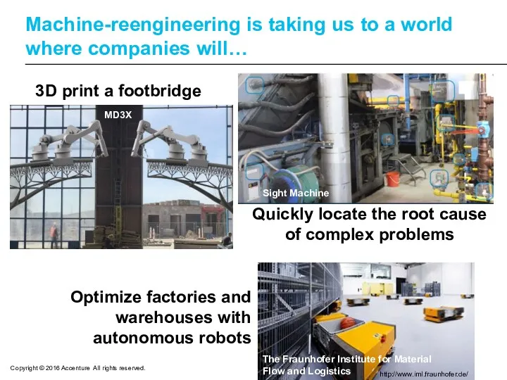 Quickly locate the root cause of complex problems Machine-reengineering is