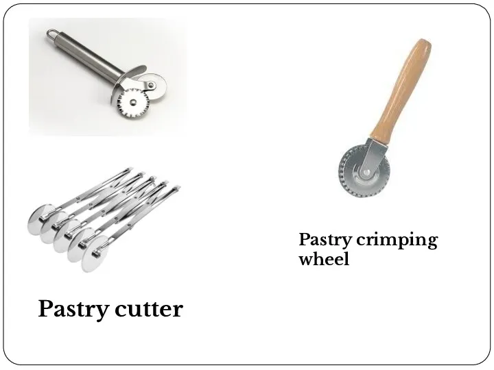 Pastry cutter Pastry crimping wheel
