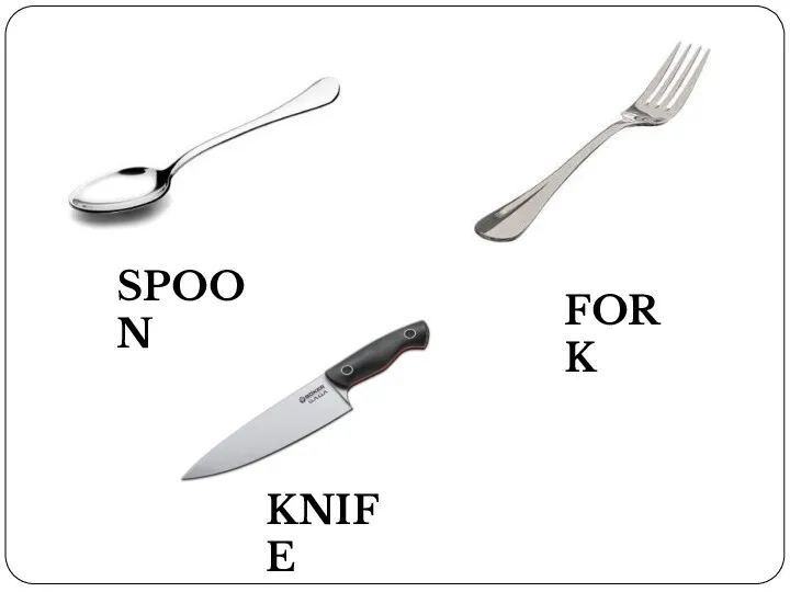 FORK SPOON KNIFE