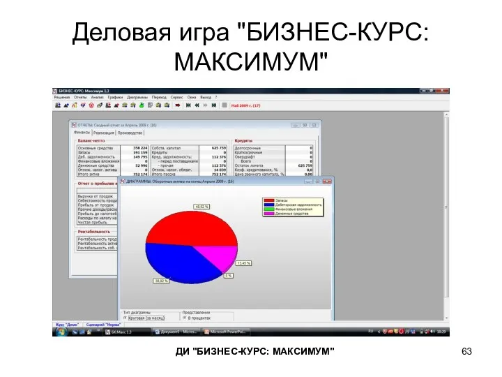 Деловая игра "БИЗНЕС-КУРС: МАКСИМУМ" ДИ "БИЗНЕС-КУРС: МАКСИМУМ"