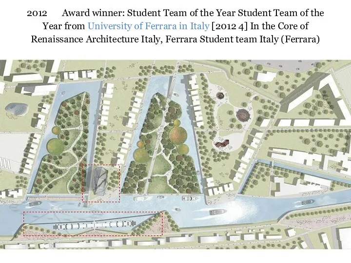 2012 Award winner: Student Team of the Year Student Team