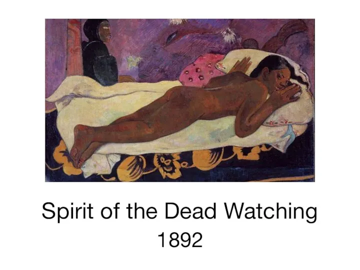 Spirit of the Dead Watching 1892