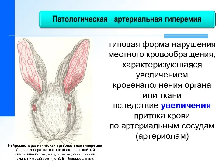 типовая форма нарушения местного кровообращения, характеризующаяся увеличением кровенаполнения органа или