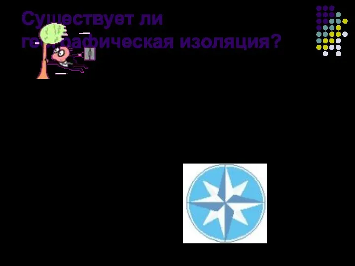 Существует ли географическая изоляция?