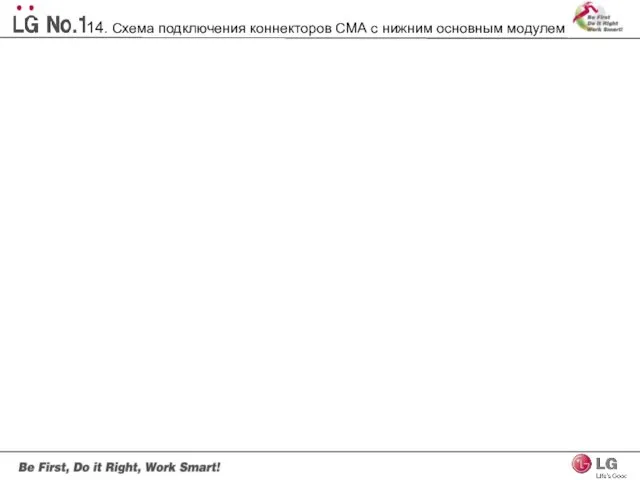 14. Схема подключения коннекторов СМА с нижним основным модулем