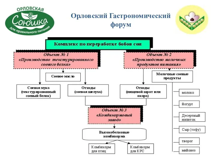 Схема переработки Орловский Гастрономический форум