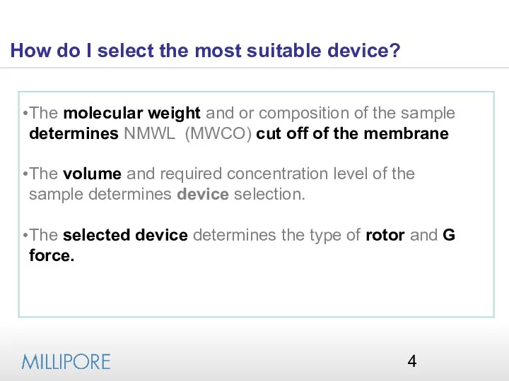 The molecular weight and or composition of the sample determines