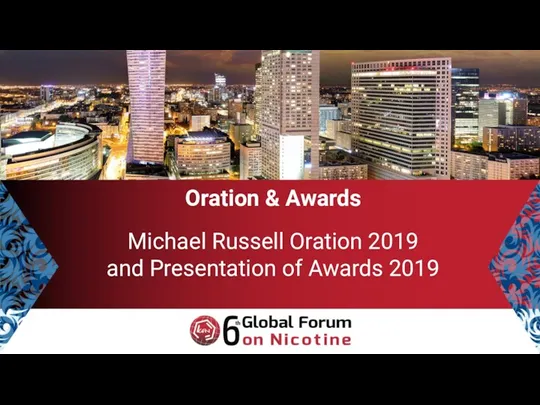 Oration & Awards Michael Russell Oration 2019 and Presentation of Awards 2019
