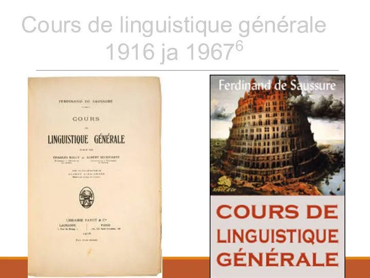Cours de linguistique générale 1916 ja 19676