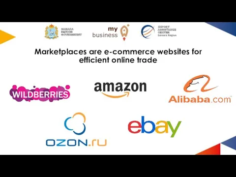 Marketplaces are e-commerce websites for efficient online trade