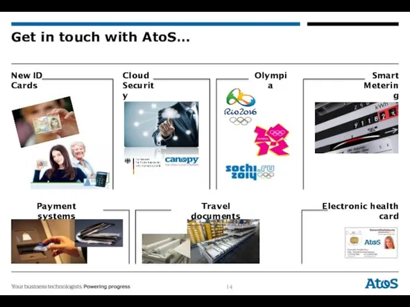 Get in touch with AtoS… New ID Cards Payment systems