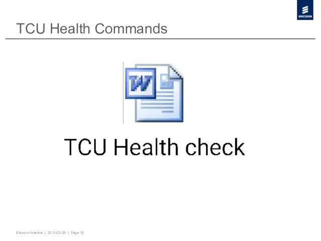 TCU Health Commands