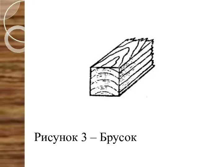 Рисунок 3 – Брусок