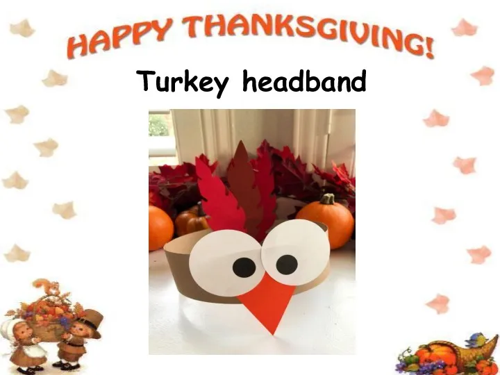 Turkey headband