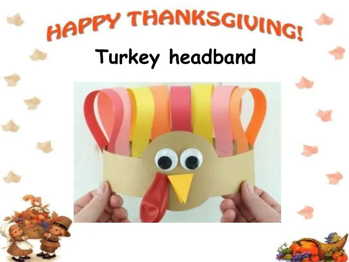 Turkey headband