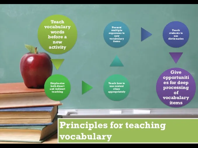 Principles for teaching vocabulary