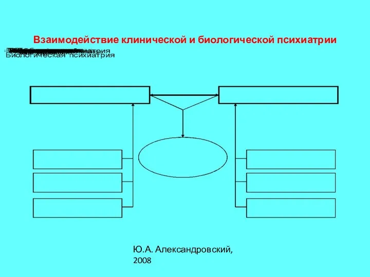 Взаимодействие клинической и биологической психиатрии Ю.А. Александровский, 2008