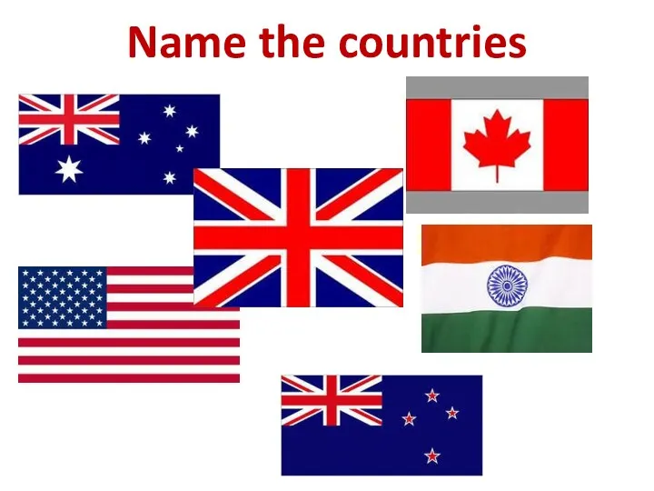Name the countries