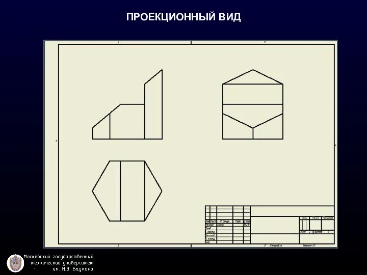 ПРОЕКЦИОННЫЙ ВИД