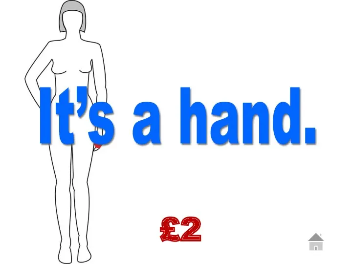 £2 It’s a hand.