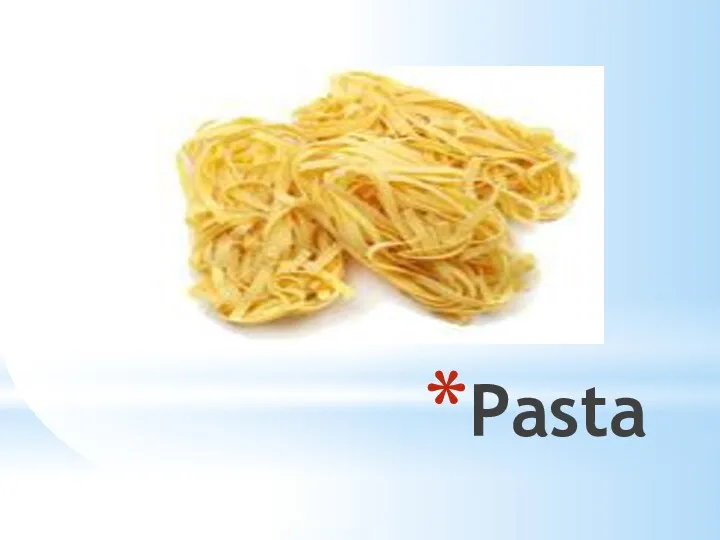 Pasta