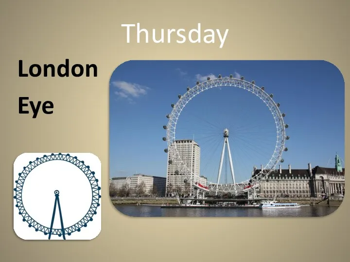 Thursday London Eye