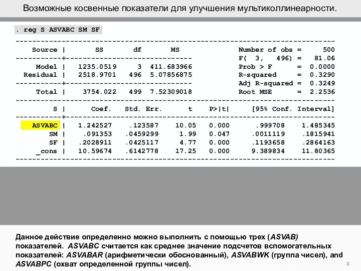 3 Данное действие определенно можно выполнить с помощью трех (ASVAB)