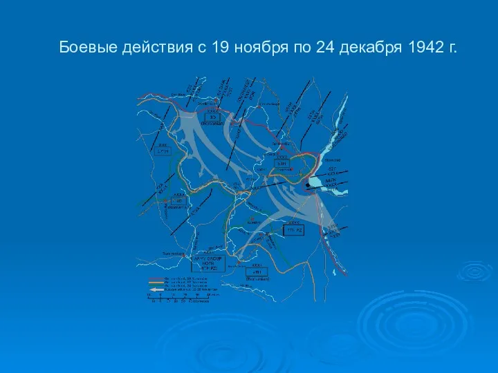 Боевые действия с 19 ноября по 24 декабря 1942 г.