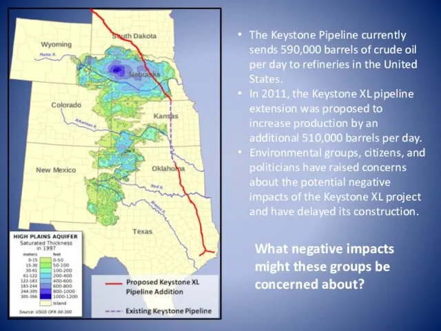 What negative impacts might these groups be concerned about? The