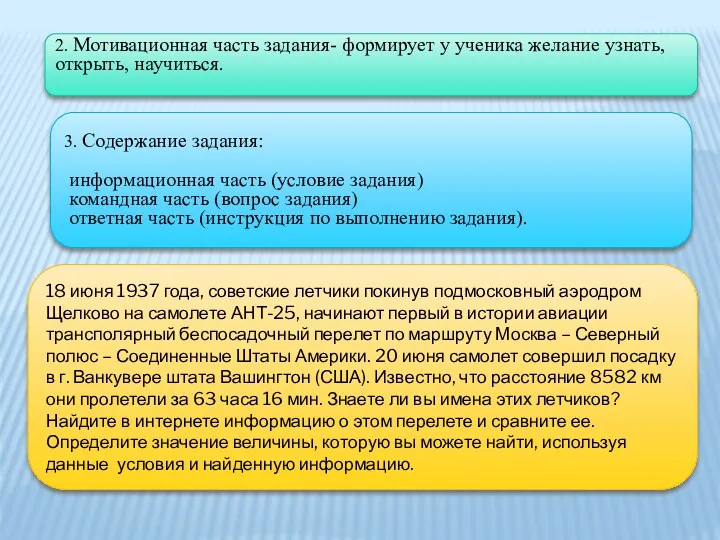 18 июня 1937 года, советские летчики покинув подмосковный аэродром Щелково