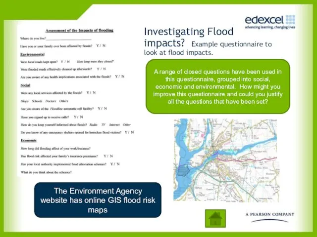 Investigating Flood impacts? Example questionnaire to look at flood impacts.