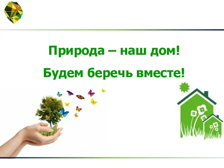 Вместо заключения Природа – наш дом! Будем беречь вместе!