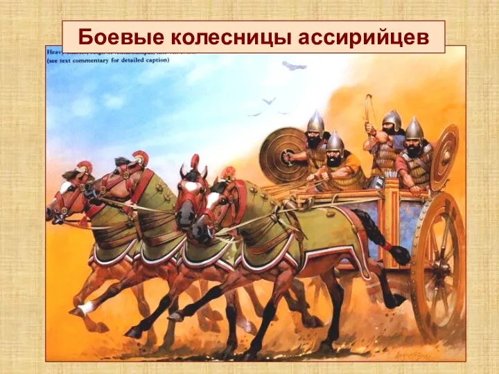 Боевые колесницы ассирийцев