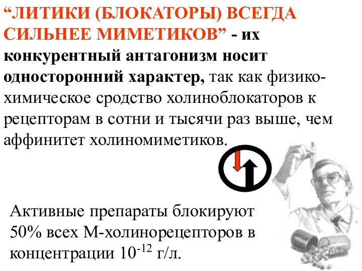 “ЛИТИКИ (БЛОКАТОРЫ) ВСЕГДА СИЛЬНЕЕ МИМЕТИКОВ” - их конкурентный антагонизм носит