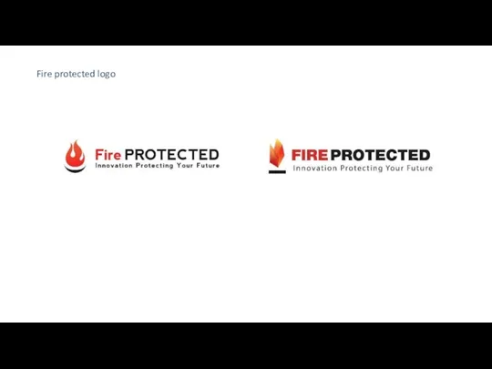 Fire protected logo