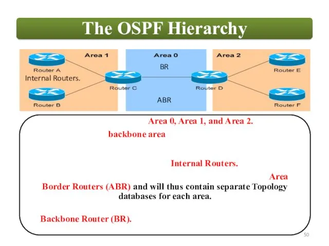 ABR BR Internal Routers.