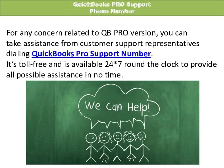 QuickBooks PRO Support Phone Number For any concern related to