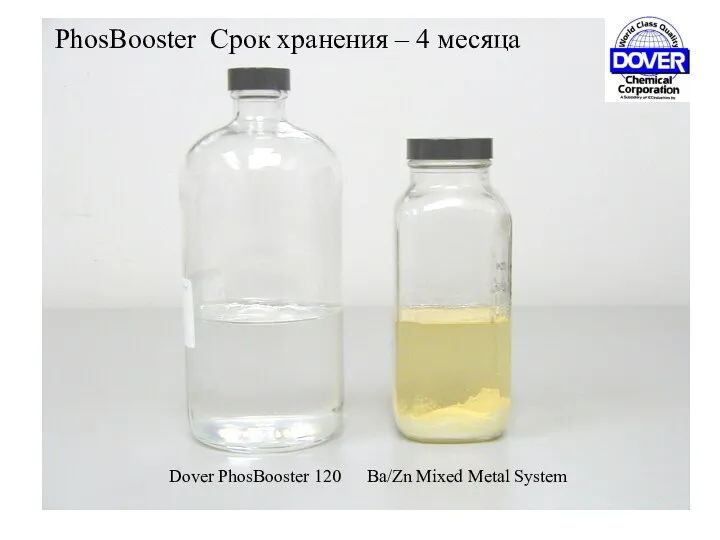 PhosBooster Срок хранения – 4 месяца Dover PhosBooster 120 Ba/Zn Mixed Metal System