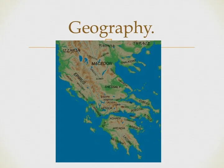 Geography.