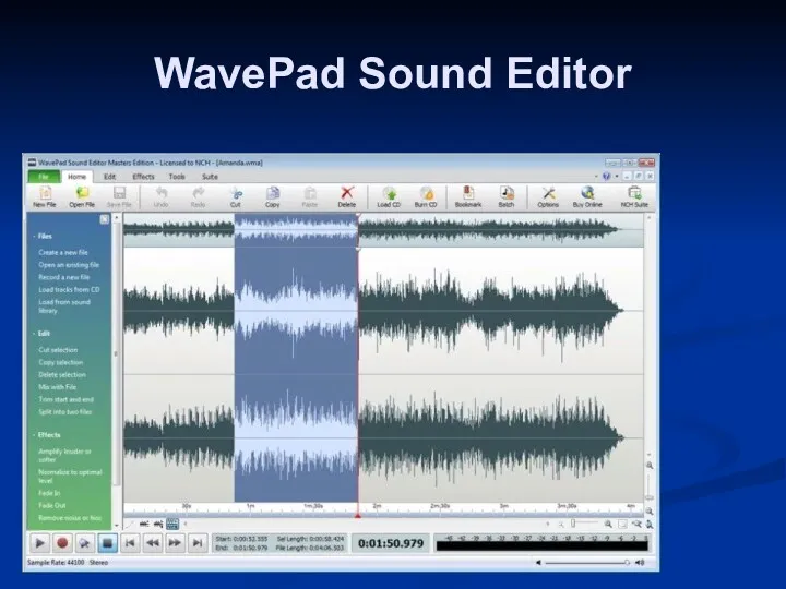 WavePad Sound Editor