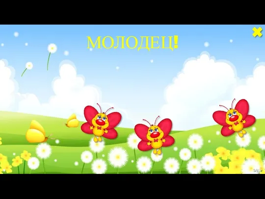 МОЛОДЕЦ!