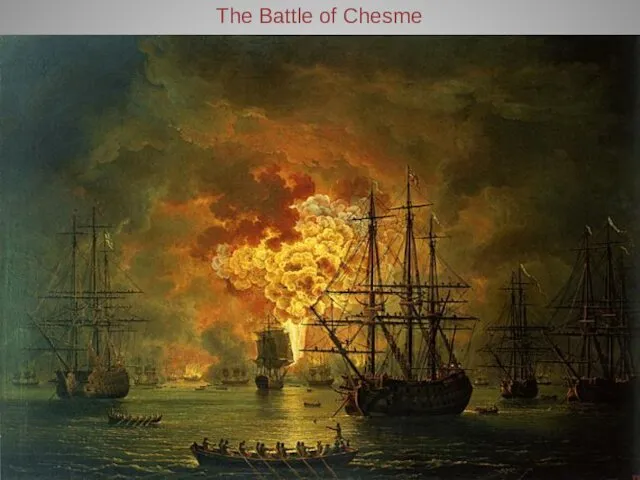 The Battle of Chesme