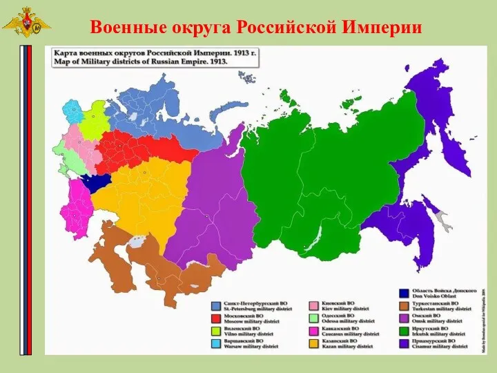 Военные округа Российской Империи