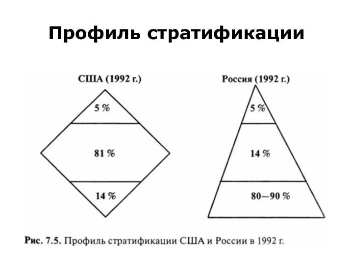 Профиль стратификации