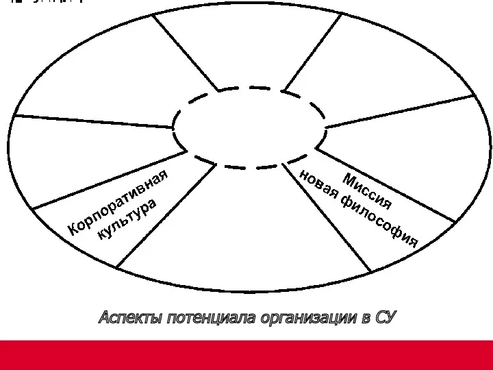 Аспекты потенциала организации в СУ